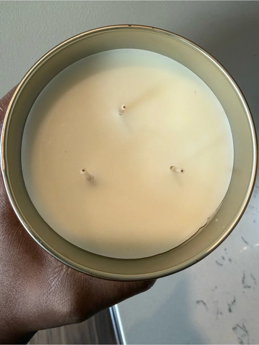 Vanilla & Peach Tea Candle